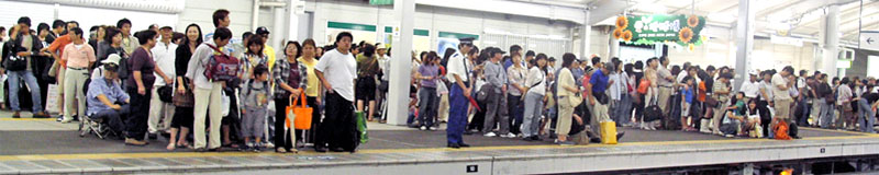 万博会場の工事