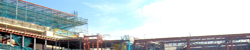 万博会場の工事